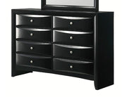 Crown Mark Furniture Fallon 8 Drawer Dresser in Black image