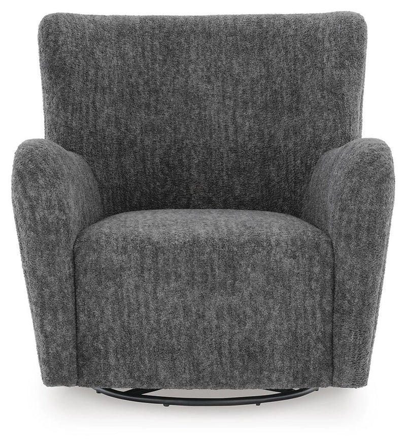 Rowenburg Swivel Glider Accent Chair