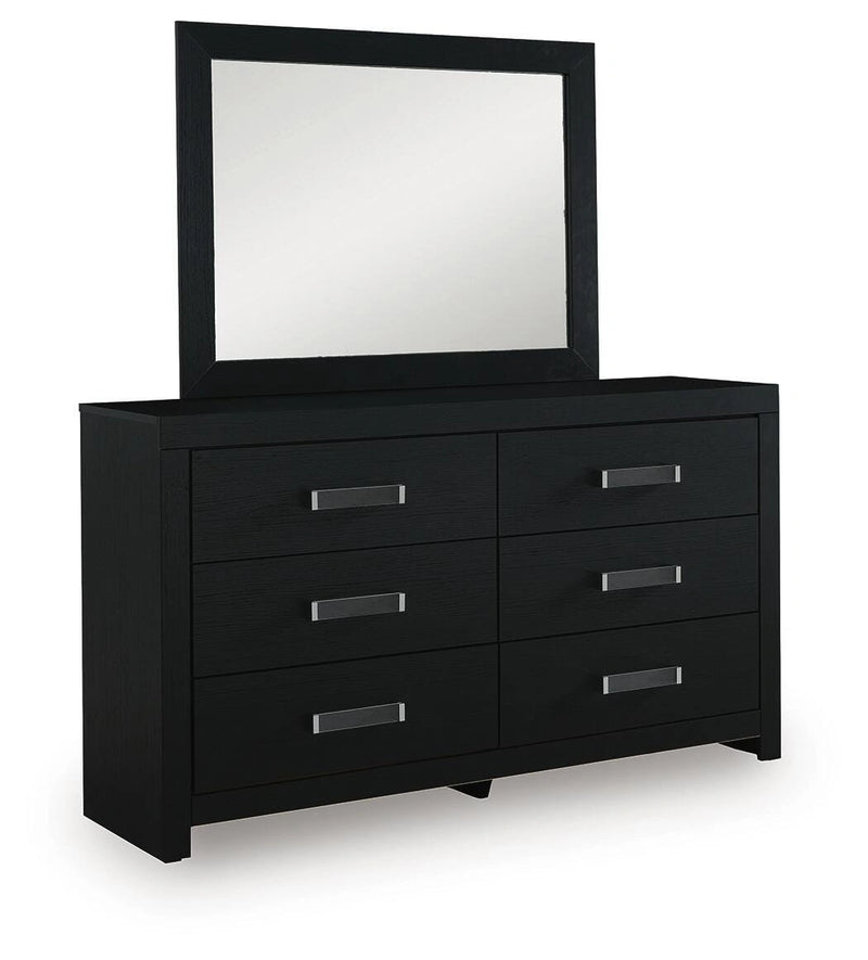 Maeling Dresser and Mirror