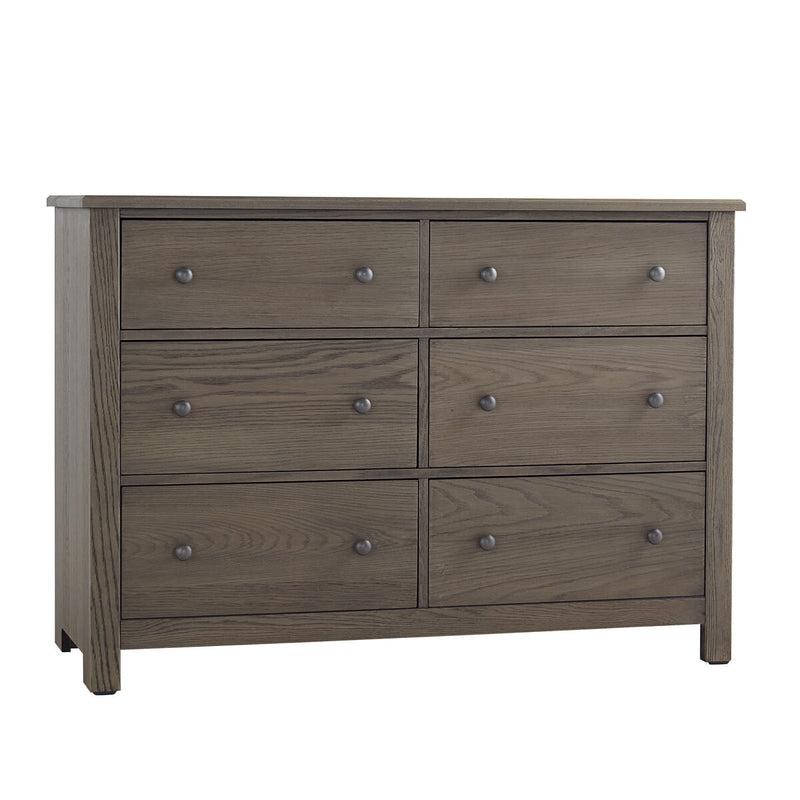 Vaughan Bassett Fundamentals 6 Drawer Dresser in Grey image