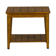 Liberty Furniture Lake House Square Lamp Table in Oak image