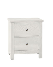 Vaughan Bassett Fundamentals 2 Drawer Nightstand in White image