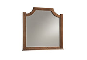 Vaughan-Bassett Maple Road Scalloped Mirror in Antique Amish image