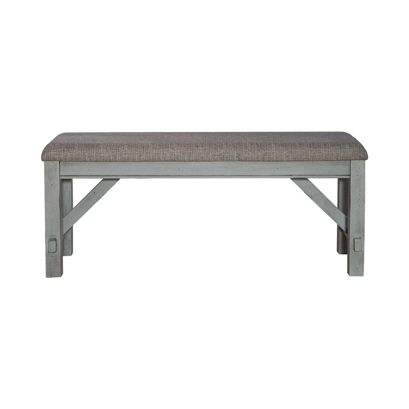 Liberty Furniture Newport Dining Bench in Smokey Grey