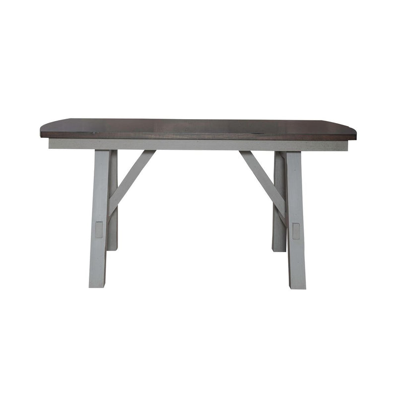 Liberty Furniture Newport Gathering Table in Smokey Grey