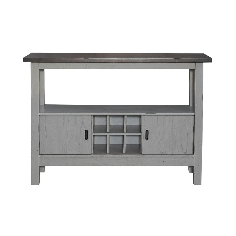 Liberty Furniture Newport Server in Smokey Grey