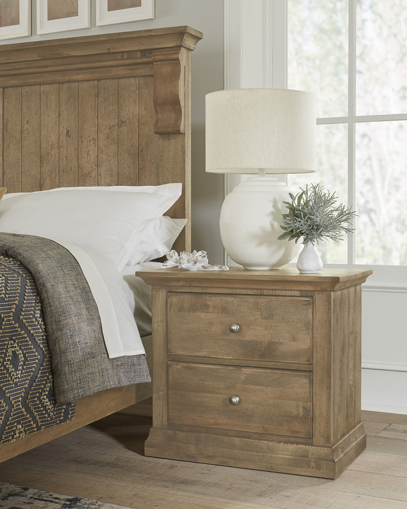 Vaughan Bassett Carlisle Nightstand in Warm Natural