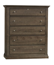 Vaughan Bassett Carlisle 5 Drawer Chest in Dark Sable image