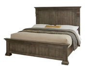 Vaughan Bassett Carlisle Queen Corbel Bed in Dark Sable image