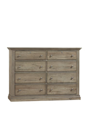 Vaughan Bassett Carlisle 8-Drawer Dresser in Natural Grey image