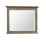 Vaughan Bassett Carlisle Landscape Mirror in Natural Grey image