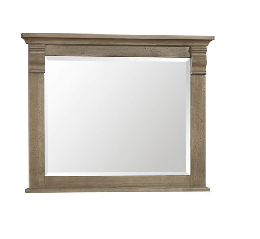 Vaughan Bassett Carlisle Corbel Mirror in Natural Grey image
