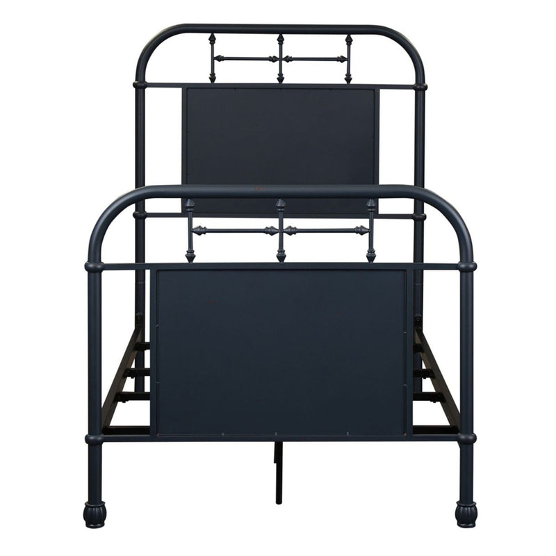Liberty Furniture Vintage Series Full Metal Bed in Navy image