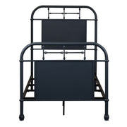 Liberty Furniture Vintage Series Twin Metal Bed in Navy image