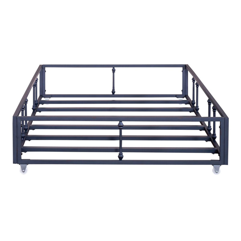 Liberty Furniture Vintage Series Twin Metal Trundle in Navy
