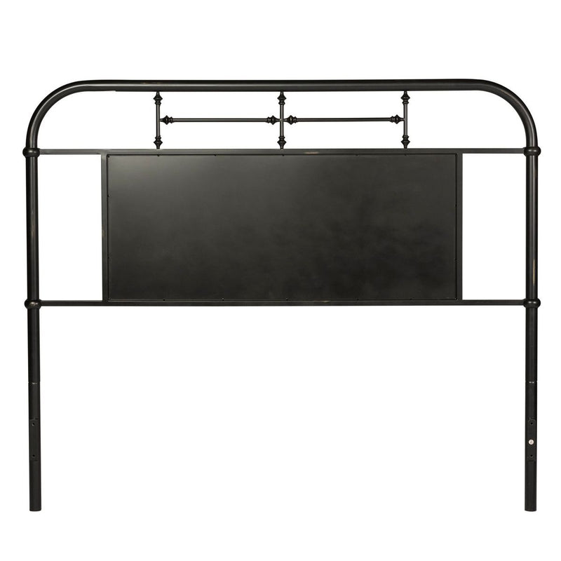 Liberty Furniture Vintage Series Queen Metal Headboard in Black image
