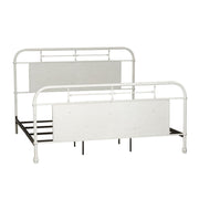 Liberty Furniture Vintage Series King Metal Bed in Antique White image