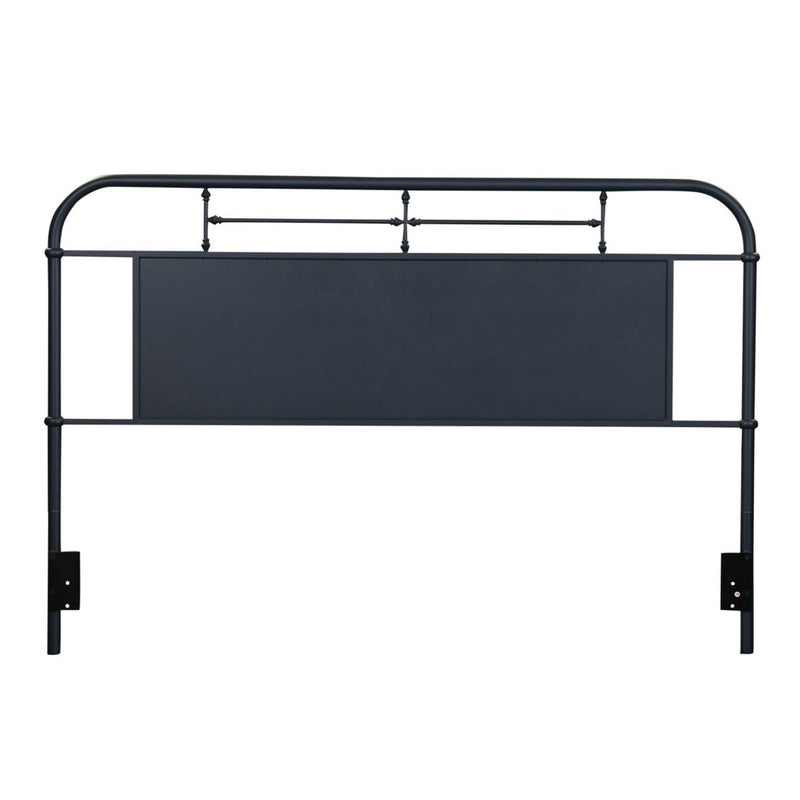 Liberty Furniture Vintage Series King Metal Headboard in Navy image