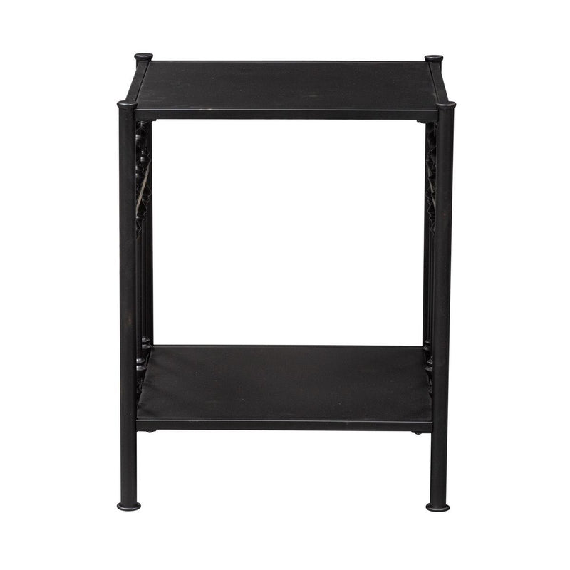 Liberty Furniture Vintage Series Open Nightstand in Black