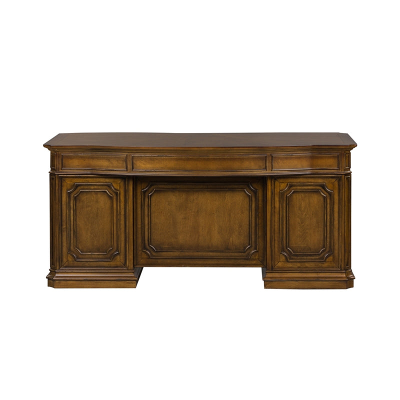Liberty Amelia Jr Executive Desk in Antique Toffee