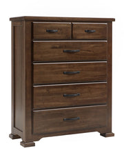 Vaughan-Bassett Joinery 5 Drawer Chest in Natural Oak image