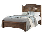 Vaughan-Bassett Joinery Plank Queen Poster Bed in Natural Oak 192 image