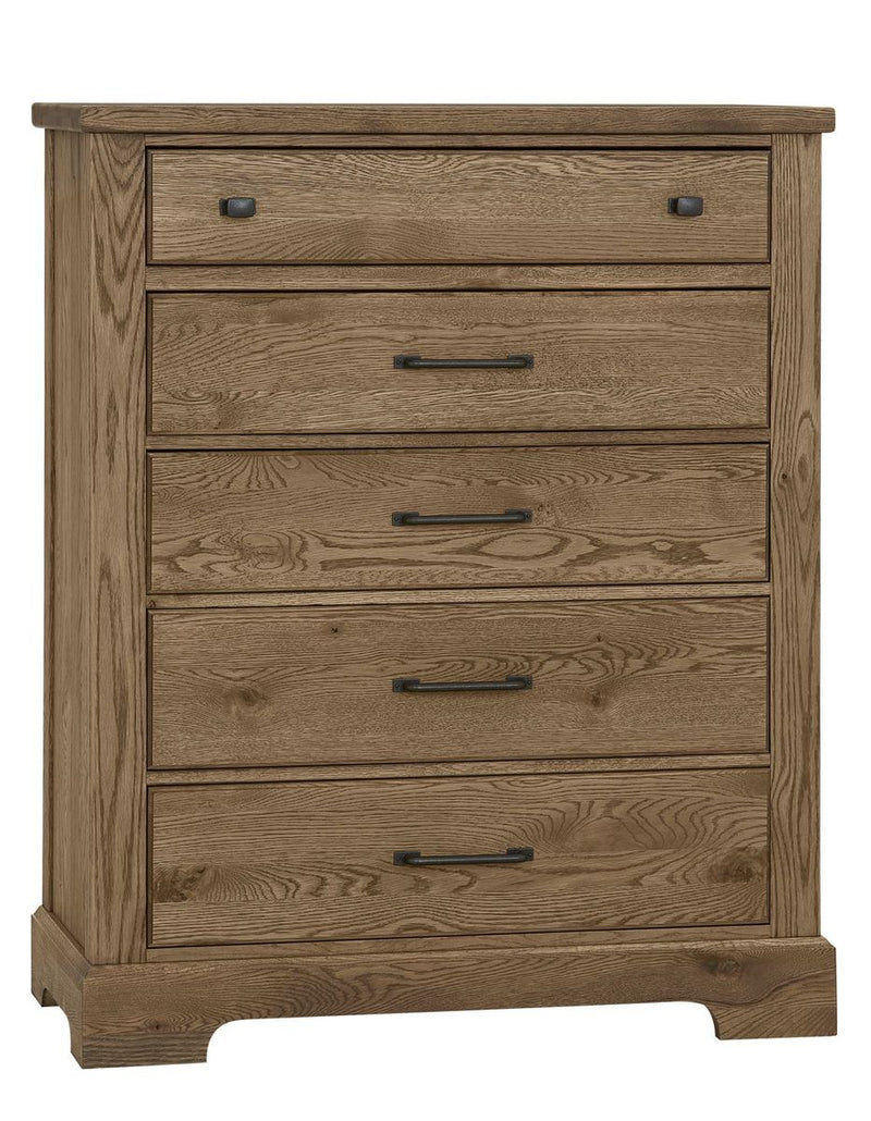 Vaughan Bassett Yosemite 5 Drawer Chest in Natural image