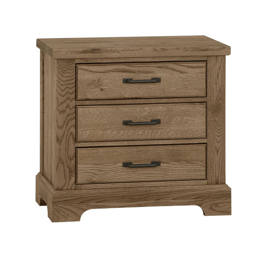 Vaughan Bassett Yosemite 3 Drawer Nightstand in Natural image