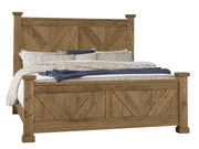 Vaughan Bassett Yosemite California King Panel Bed in Natural image