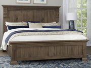 Vaughan Bassett Yosemite King Panel Bed in Smoke image