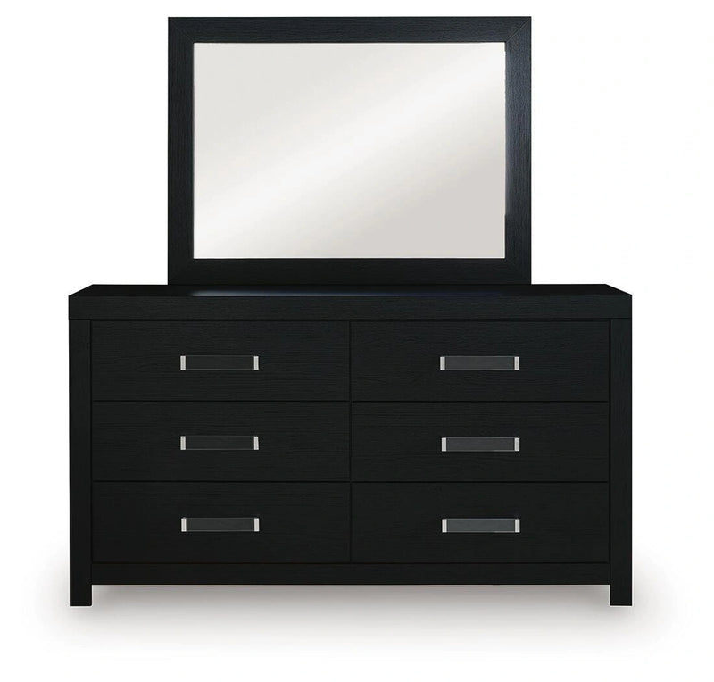 Maeling Dresser and Mirror