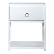 Liberty Furniture Midnight 1 Shelf Accent Table in Wire Brushed White image