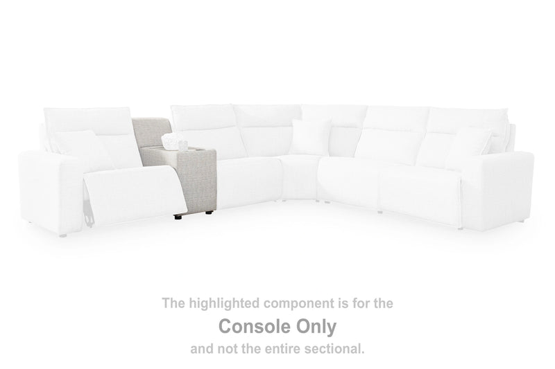 Modmax II Power Reclining Sectional with Chaise and Audio Console
