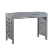 Liberty Furniture Trellis Lane Accent Writing Desk in Grey EST SHIP TIME APPX 4 WEEKS image