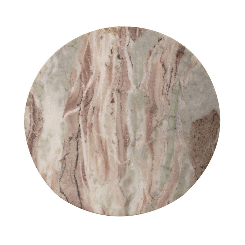 Liberty Furniture Eclipse Nesting Tables in Greystone Marble Top w/ Pewter Metal