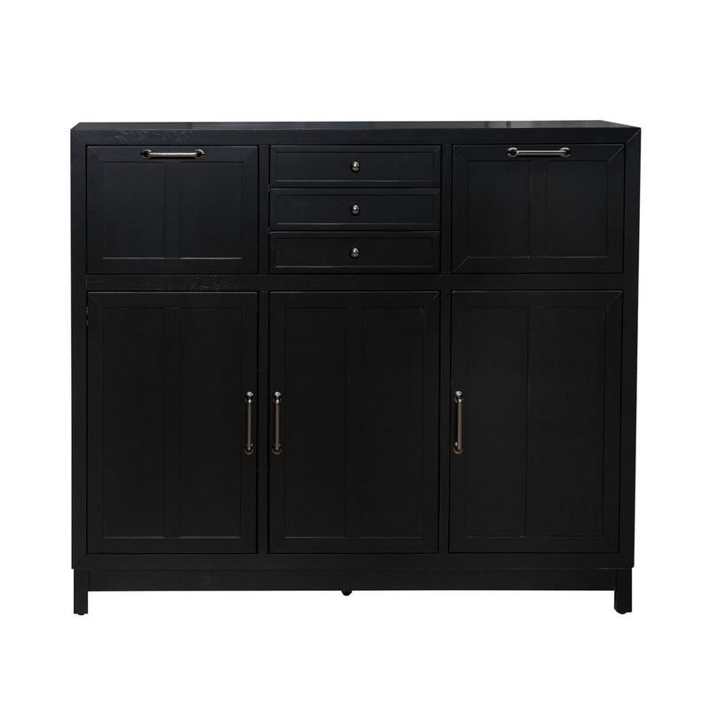 Liberty Furniture Capeside Cottage Buffet in Royal Black image