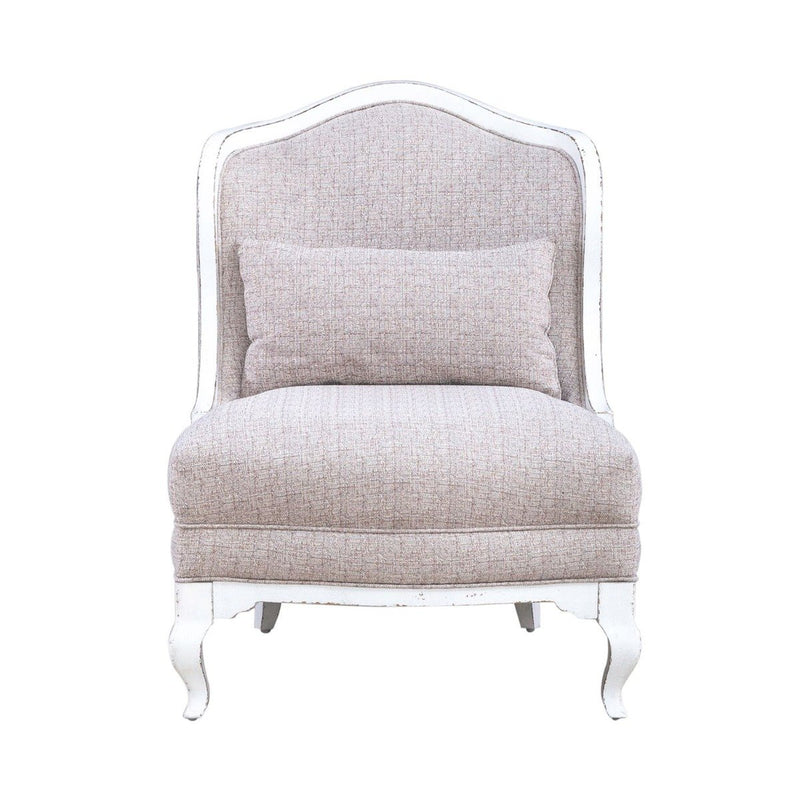 Liberty Furniture Magnolia Manor Upholstered Accent Chair in Antique White