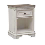 Liberty Magnolia Manor 1 Drawer Night Stand in Antique White image