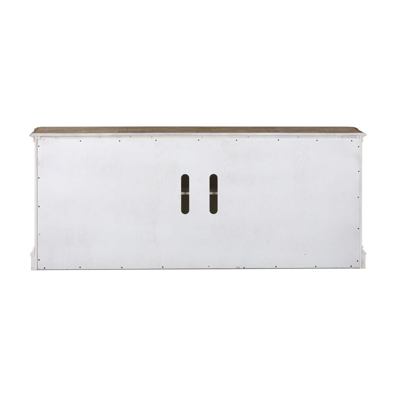 Liberty Magnolia Manor Entertainment TV Stand in Antique White