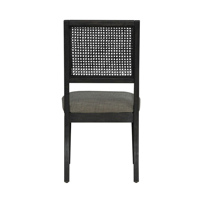 Liberty Furniture Caruso Heights Panel Back Side Chair (Set of 2) in Aged Whiskey