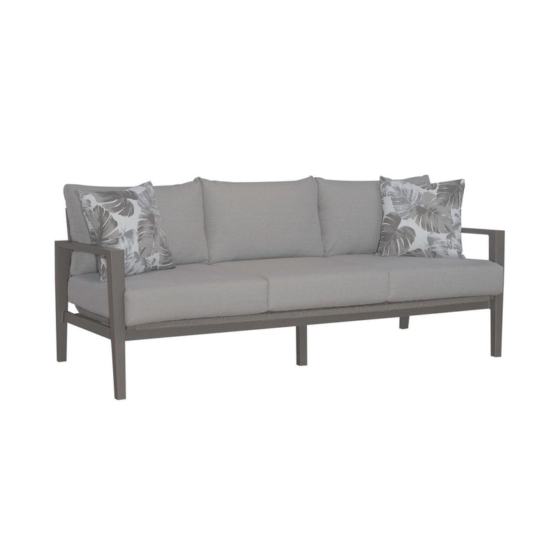 Liberty Furniture Plantation Key Outdoor Sofa in Granite