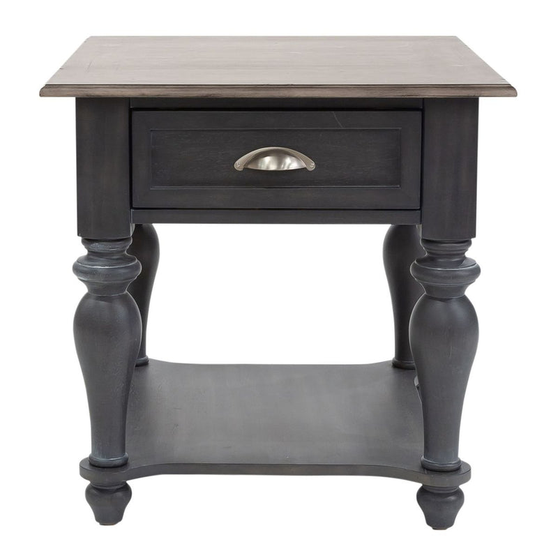 Liberty Furniture Ocean Isle End Table in Slate image