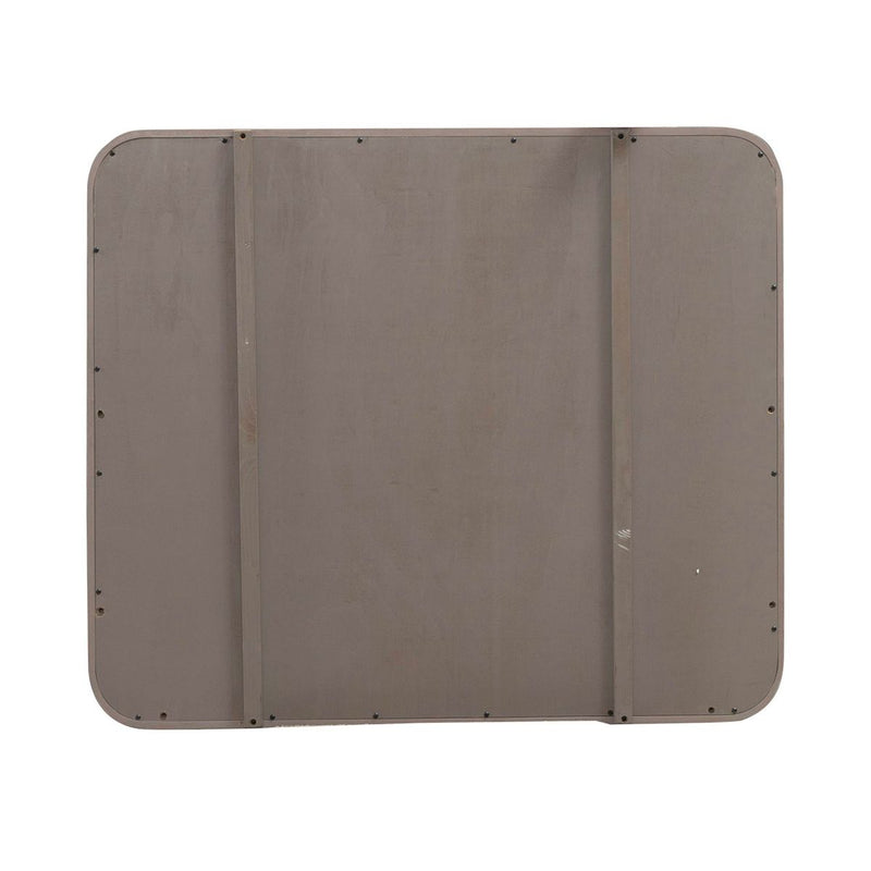 Liberty Furniture South Bend Landscape Mirror in Burnished Clay