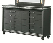 Crown Mark Furniture Adira 8 Drawer Dresser in Silver image