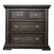 Liberty Furniture Big Valley Bedside Chest w/ Charging Station in Brownstone image