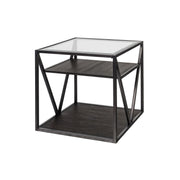 Liberty Furniture Arista End Table in Cobblestone Brown image