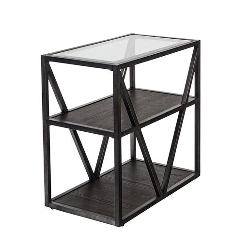 Liberty Furniture Arista Chair Side Table in Cobblestone Brown image