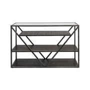 Liberty Furniture Arista Sofa Table in Cobblestone Brown image