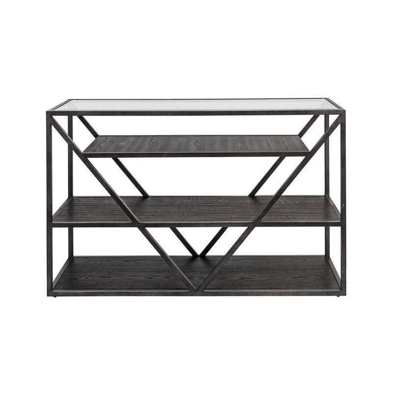 Liberty Furniture Arista Sofa Table in Cobblestone Brown image
