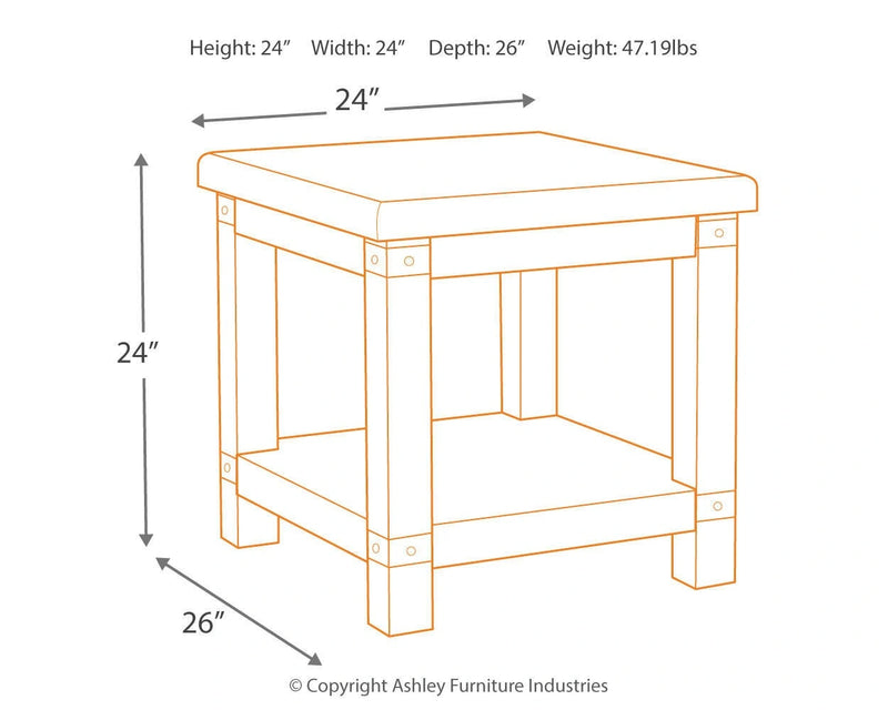 Carynhurst End Table Set